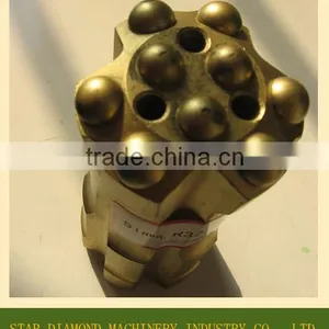 R32 Retrac Button Bit, Thread Button Bit, R32 Button Bit. R32 Rock Drill Bit thumbnail-2