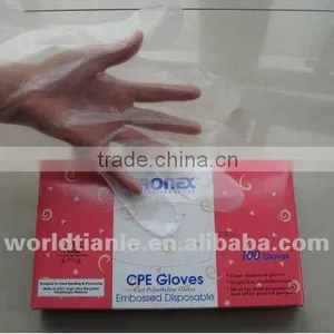 Hair Dyeing Glove Made From CPE,PE,EVA thumbnail-1