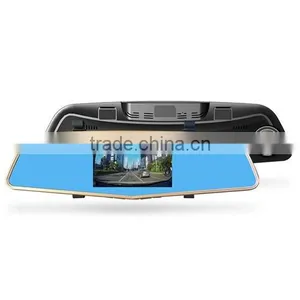 New NT96658 Car Dvr Camera 5 Inch Mirror Digital Video Recorder Dual Lens Dvr Car Camcorder thumbnail-4