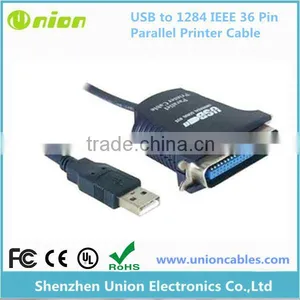 USB to Parallel IEEE 1284 Printer Adapter Cable for PC thumbnail-1