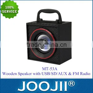 Best Loud Portable Speakers With fm Radio, Mini USB SD Speaker Box thumbnail-1