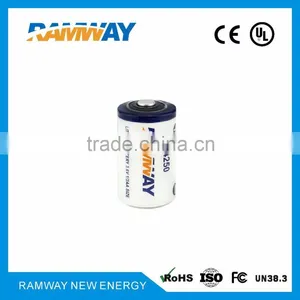 ER14250 Battery,1/2AA Battery,1/2 AA 3.6v Lithium Battery From Ramway thumbnail-1