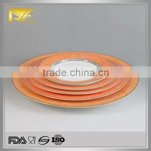 Cheap Porcelain Plate, Porcelain Souvenir Plate, Porcelain Unbreakable Plates thumbnail-1