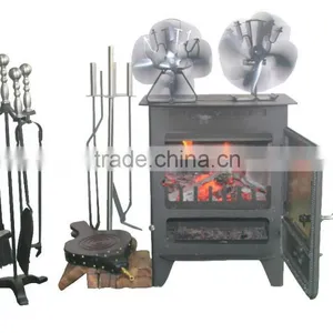 2 Blades Eco Stove Fan Stove Top Fan thumbnail-4