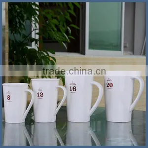 White Blank High Capacity Glossy 20oz Ceramic Porcelain Mug thumbnail-5