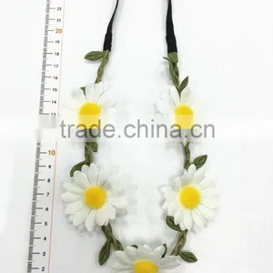 Pretty Fabric Flower Bando Headwrap for Ladies thumbnail-4