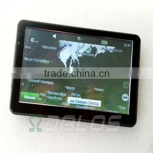 Portable 7inch HD 800*480 Car Multifunction Gps Sat Navigation With MP4, WMV, AVI Video Support thumbnail-2