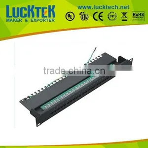 CAT.3 25 Ports 50 Ports RJ11 Telephone Patch Panel With Approval thumbnail-1