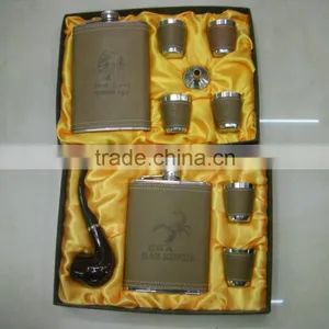 Fine Stainless Steel Hip Flask Suit thumbnail-2