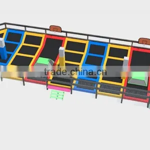 China Manufacturer Trampoline Park Playground With Ball Pool, Newest Games thumbnail-2