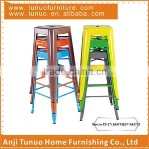 Metal Stool,Colorful Painting,Bank&pub Use,Modern,B-5712&5713&5714&5715 thumbnail-1