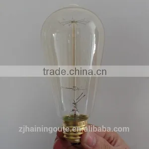 Antique Light Vintage Decor Lighting ST64 Edison Bulb Used for Table Lighting Decoration thumbnail-2