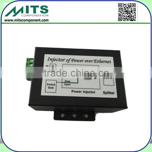 CE/FCC 24W/48V 1 Port Gigabit PoE Injector for IP Phone, IP Cam, AP, Security & Networking Devices thumbnail-4
