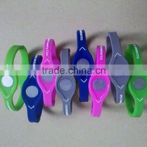 Rubber Bracelet Silicone Wristband thumbnail-1