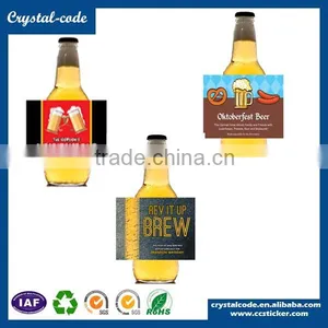 Removable Adhesive PVC Beverage Wine Sticker thumbnail-4