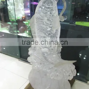 Animal Design Fish Shaped Transparent Crystal Fish Crystal Carving Fish thumbnail-2