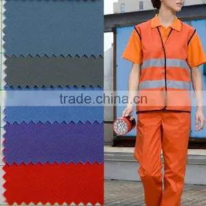 Poly Cotton Reversible Khaki Fabric Fabric for Medical Uniform thumbnail-1