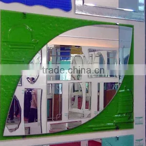 Home Decor Mirror With Glass Shelf, Glass Mirror Wholesale thumbnail-1