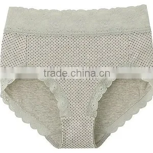 Hot Sell Ladies Underwear Soft High Waist Cotton Briefs thumbnail-1