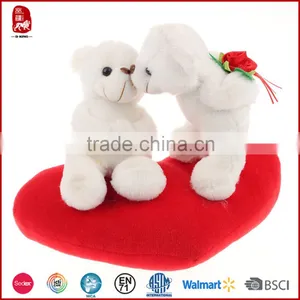 Factory Wholesale Plush Toys Loving Heart Teddy Bear for Valentine thumbnail-1
