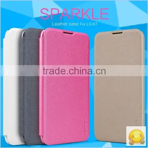 Luxury PU Flip Leather Cover For LG K4 K7 K10 Protective Case With Retail Package thumbnail-3
