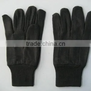 8oz Brown Jersey Cotton Glove thumbnail-1