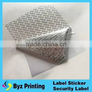 High Residue Warranty Open Void Sticker/cosmetic Label thumbnail-4
