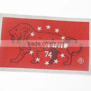 100 Poly Damask Fabric Garment Cheap Woven Labels thumbnail-1