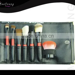 7 Pcs Wood Handle Brush Set thumbnail-1