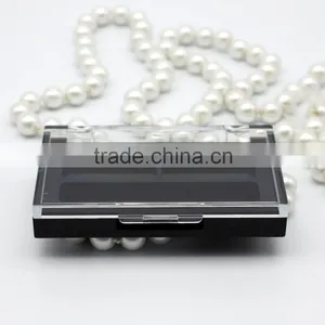 Simple Transparent Rectangular 2 Colors Professional Eyeshadow Palette Packaging thumbnail-2