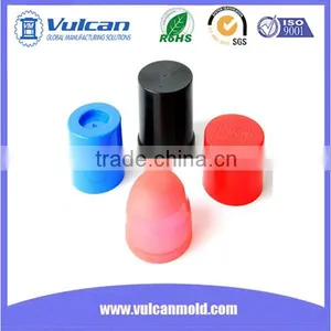 Customized Small Plastic Caps Injection Mould Parts thumbnail-1