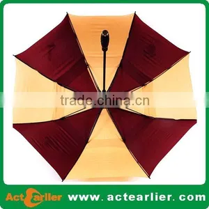 Custom Print Promotional Straight Automatic Big Golf Umbrellas thumbnail-5