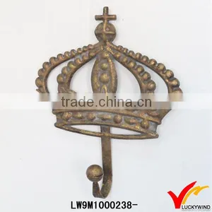 Vintage Metal Decorative Coat Hooks Wall Mounted thumbnail-1