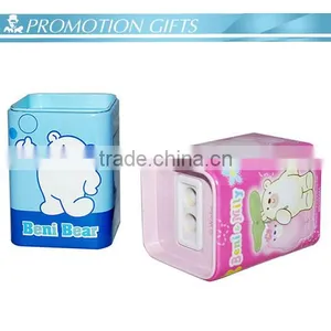 Hot Saling Cosmetic Tin Box Pencil Sharpener as Promotional Gifts thumbnail-2