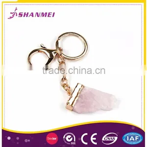 Customisable Packaging Druzy Alloy Wholesale Sexy Women Key Chain thumbnail-2