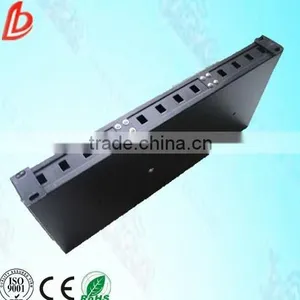 Hot Sale 12 Ports 1U 19"sliding Wall-mount Drawer Type Fiber Optic Patch Panel for Optical Fiber PLC Splitter thumbnail-2