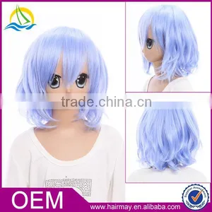New Product Excellent Wig for Touhouproject Remilia Scarlet in Stock Cosplay Blue Wig thumbnail-1