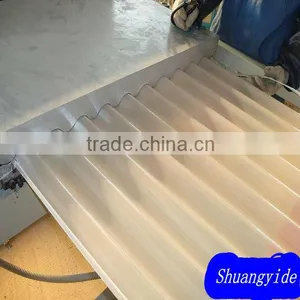 PVC Plastic Glazed Tile Machinery Production Line/pvc PVC Corrugated Roofing Sheet Production Line thumbnail-1