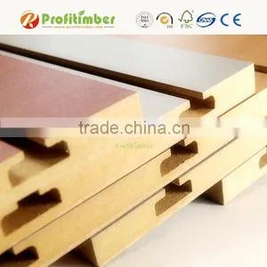 Grooved MDF Wooden Board Slat Wall Display thumbnail-6