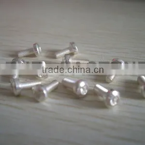 Silver Plated Pan Head Machine Screw thumbnail-1