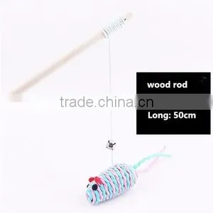 Cat Toy Various Color Ball Long Strip Fascinate Pet Cat Teaser thumbnail-3