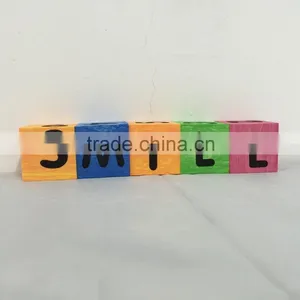 Charming Non-toxic High Quality Cheap EVA Foam Custom High Quality Plastic Alphabet Shape Building Block thumbnail-1