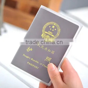 Clear Transparent Passport Cover / Passport Holder / Travel Passport Protector thumbnail-1