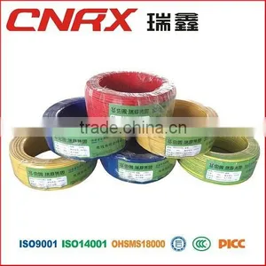 Made in China Electrical Cables and Copper Wire Single Core Pvc Insulated 2.5mm Pvc Insulated Single Core Copper Power Cable thumbnail-1