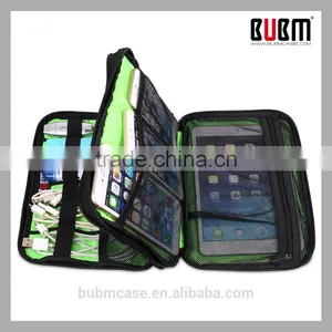 BUBM Promotional Gift Data Cables Storage Pad Bag Organizer Case for Electronic Gadgets Device thumbnail-1
