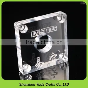 Machined Glass Plastic Components CNC Router Machining Clear Acrylic With Polished Service thumbnail-5