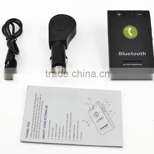 SunVisor RE6 Bluetooth Car Kit Handsfree Speakerphone Car Speaker Kit With Car Charger thumbnail-5