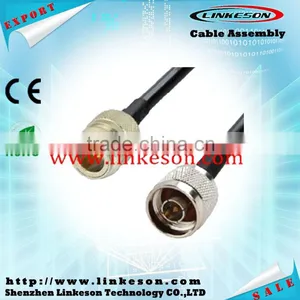 N Jack to Plug Connector for RG58 Pigtail Cable thumbnail-1