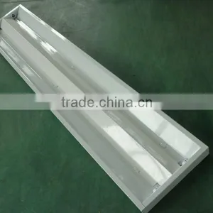 Surfaced Iron Light Fixture for Two T8 Led Tubes thumbnail-1