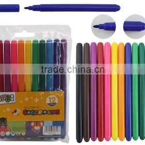 12 Color Water Color Pen PVC Bag Set thumbnail-1